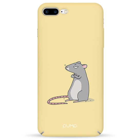 Чохол Pump Tender Touch Case for iPhone 8 Plus/7 Plus Rat The Gray # - ціна, характеристики, відгуки, розстрочка, фото 1