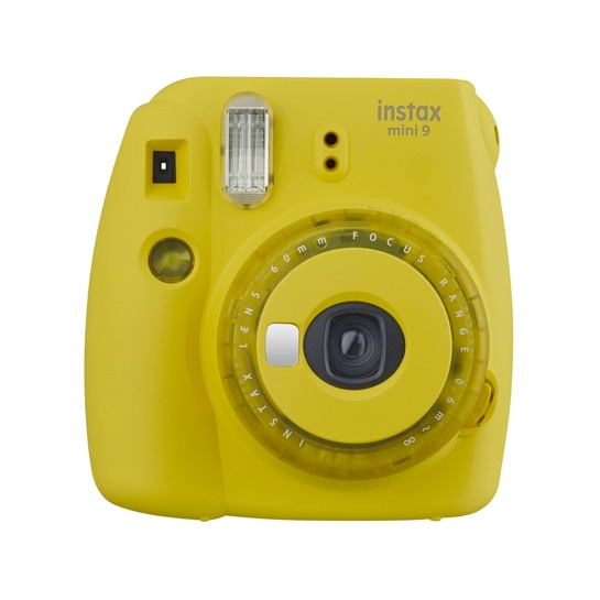 Камера миттєвого друку FUJIFILM Instax Mini 9 Clear Yellow TH EX DN - ціна, характеристики, відгуки, розстрочка, фото 1