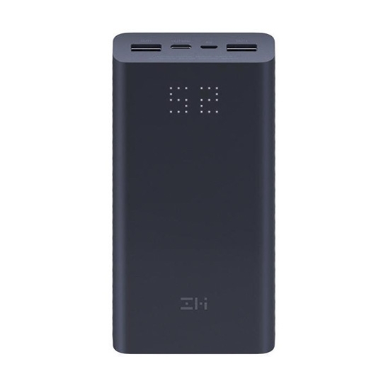 Зовнішній акумулятор Xiaomi ZMI Power Bank Aura Type-C 20000mAh Black - ціна, характеристики, відгуки, розстрочка, фото 1