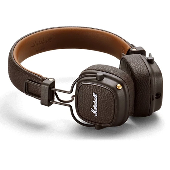 Наушники Marshall Headphones Major III Bluetooth Brown - цена, характеристики, отзывы, рассрочка, фото 1