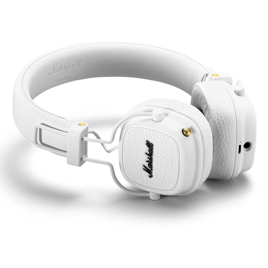 Навушники Marshall Headphones Major III Bluetooth White - ціна, характеристики, відгуки, розстрочка, фото 1
