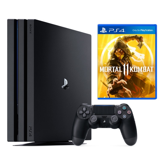Ігрова консоль Sony PlayStation 4 Pro 1TB + Mortal Kombat 11 - ціна, характеристики, відгуки, розстрочка, фото 1