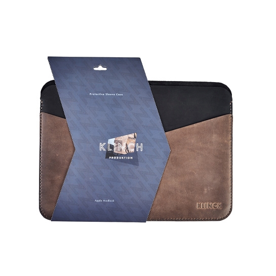 Чохол Klinch Leather Sleeve Case for MackBook 12" Side Cut - ціна, характеристики, відгуки, розстрочка, фото 2
