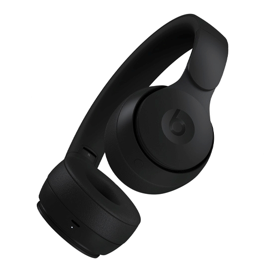 Бездротові навушники Beats Solo Pro Wireless Noise Cancelling Headphones Black - ціна, характеристики, відгуки, розстрочка, фото 4