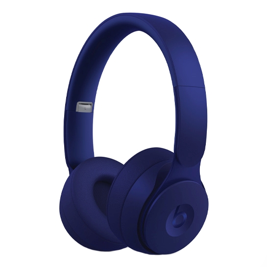 Бездротові навушники Beats Solo Pro Wireless Noise Cancelling Headphones Dark Blue - ціна, характеристики, відгуки, розстрочка, фото 1