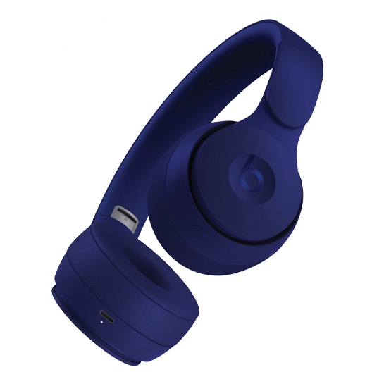 Бездротові навушники Beats Solo Pro Wireless Noise Cancelling Headphones Dark Blue - ціна, характеристики, відгуки, розстрочка, фото 4