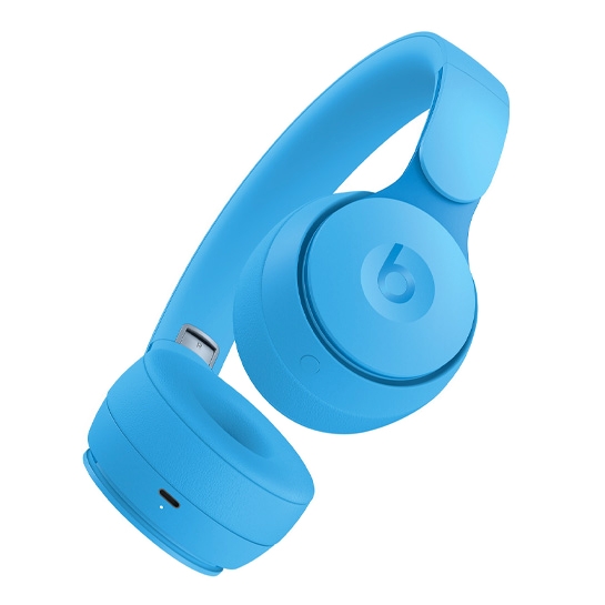 Бездротові навушники Beats Solo Pro Wireless Noise Cancelling Headphones Light Blue - ціна, характеристики, відгуки, розстрочка, фото 4