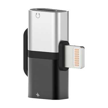 Переходник WiWU Gemini Dual Lightning Converter Silver - цена, характеристики, отзывы, рассрочка, фото 1