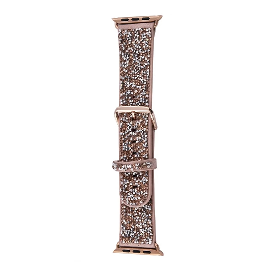 Ремінець The Bling World Rock Diamond Band for Apple Watch 42mm/44mm Rose Gold
