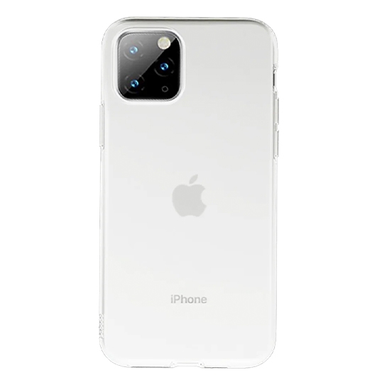 Чохол Baseus Jelly Liquid Silica Transparent Case for iPhone 11 Pro White - ціна, характеристики, відгуки, розстрочка, фото 1