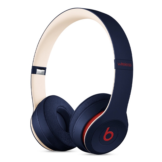 Навушники Beats Audio Solo 3 Wireless On-Ear Headphones Club Collection Navy - ціна, характеристики, відгуки, розстрочка, фото 1
