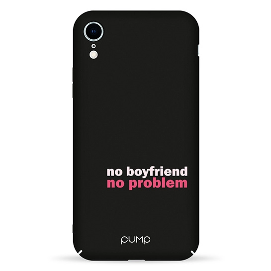 Чохол Pump Tender Touch Case for iPhone XR No Boyfriend #