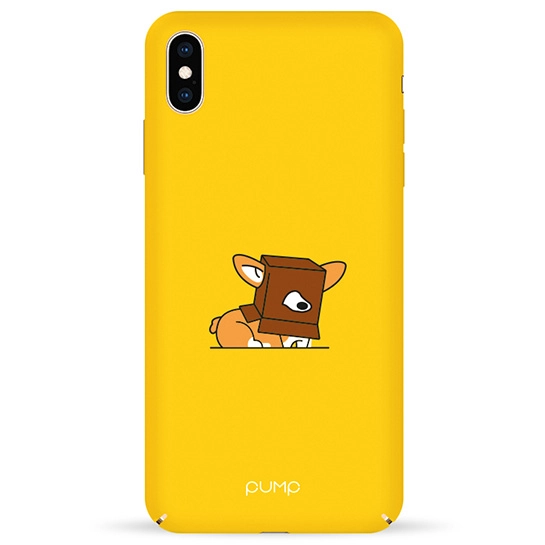 Чехол Pump Tender Touch Case for iPhone XS Max Corgi #