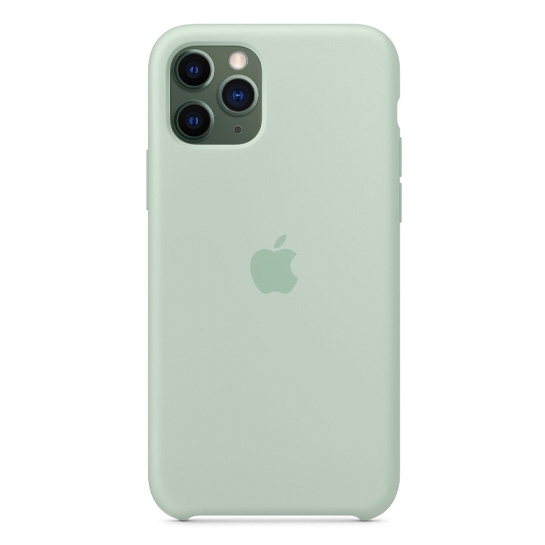 Чехол Apple Silicone Case for iPhone 11 Pro Beryl - цена, характеристики, отзывы, рассрочка, фото 1