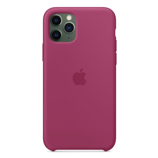 Чохол Apple Silicone Case for iPhone 11 Pro Pomegranate - ціна, характеристики, відгуки, розстрочка, фото 1