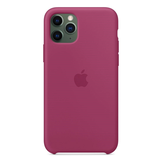 Чохол Apple Silicone Case for iPhone 11 Pro Pomegranate