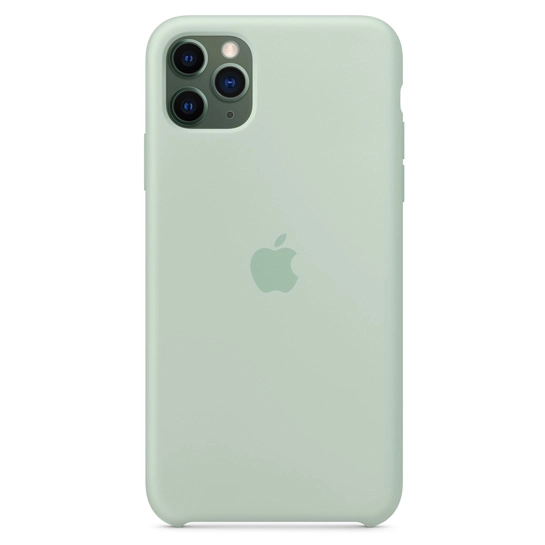 Чехол Apple Silicone Case for iPhone 11 Pro Max Beryl