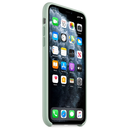 Чехол Apple Silicone Case for iPhone 11 Pro Max Beryl - цена, характеристики, отзывы, рассрочка, фото 2