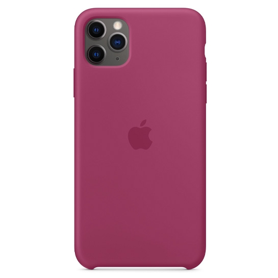 Чохол Apple Silicone Case for iPhone 11 Pro Max Pomegranate - цена, характеристики, отзывы, рассрочка, фото 1