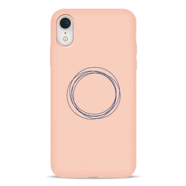 Чехол Pump Silicone Minimalistic Case for iPhone XR Circles on Light # - цена, характеристики, отзывы, рассрочка, фото 1
