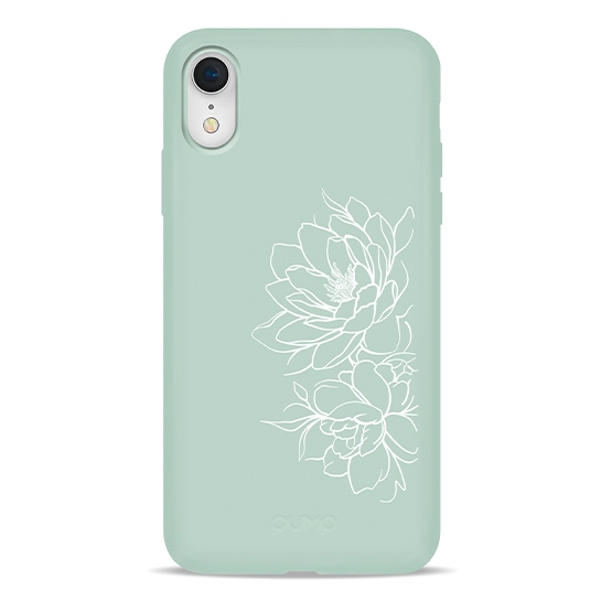 Чохол Pump Silicone Minimalistic Case for iPhone XR Floral # - цена, характеристики, отзывы, рассрочка, фото 1