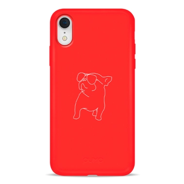 Чехол Pump Silicone Minimalistic Case for iPhone XR Pug With # - цена, характеристики, отзывы, рассрочка, фото 1