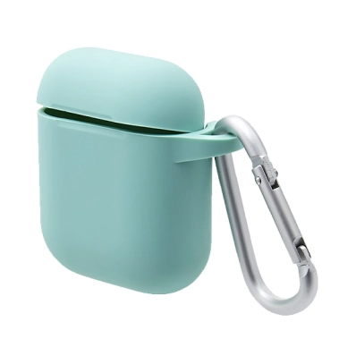 Чехол Blueo Liquid Silicone Case for Apple AirPods with Carbine Ice Blue - цена, характеристики, отзывы, рассрочка, фото 1