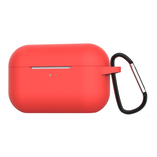 Чохол Silicone Case for Apple AirPods Pro with Carbine Red - ціна, характеристики, відгуки, розстрочка, фото 1