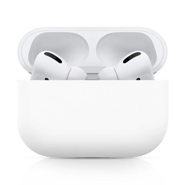 Чехол Silicone Case for Apple AirPods Pro White - цена, характеристики, отзывы, рассрочка, фото 1
