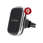 Бездротовий зарядний пристрій-тримач Pitaka MagMount Qi Car Vent Black