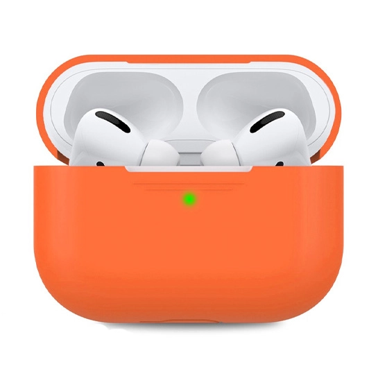 Чехол Silicone Case for Apple AirPods Pro Papaya