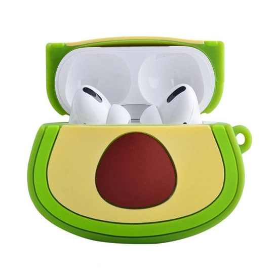 Чохол Cartoon Silicone Case for Apple AirPods Pro Avocado