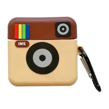 Чехол Cartoon Silicone Case for Apple AirPods Pro Insta Camera - цена, характеристики, отзывы, рассрочка, фото 1