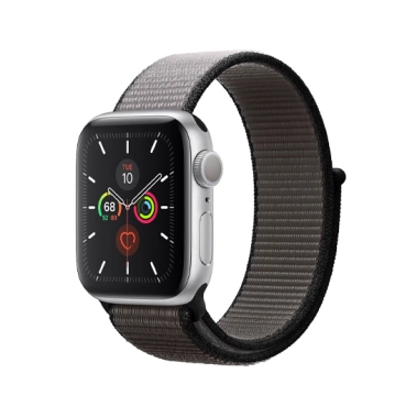 Смарт-часы Apple Watch Series 5 40mm Silver Aluminum Case with Anchor Gray Sport Loop - цена, характеристики, отзывы, рассрочка, фото 1
