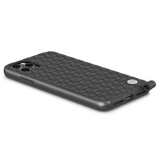 Чохол Moshi Altra Slim Case with Wrist Strap Shadow Black for iPhone 11 Pro - ціна, характеристики, відгуки, розстрочка, фото 4