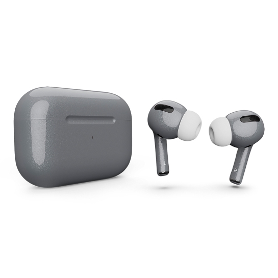 Глянцеві навушники Apple AirPods Pro Space Gray Metal - ціна, характеристики, відгуки, розстрочка, фото 1
