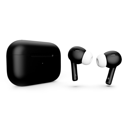 Матовые наушники Apple AirPods Pro Black - цена, характеристики, отзывы, рассрочка, фото 1