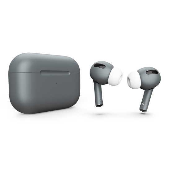 Матові навушники Apple AirPods Pro Cool Gray - ціна, характеристики, відгуки, розстрочка, фото 1