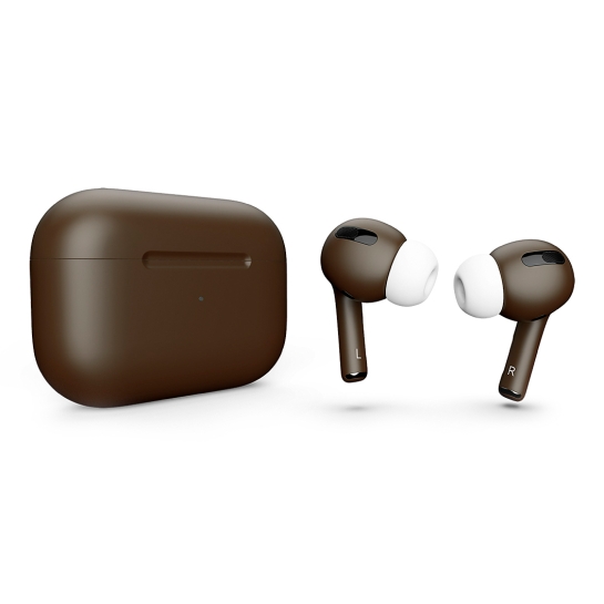 Матові навушники Apple AirPods Pro Drab Dark Brown - ціна, характеристики, відгуки, розстрочка, фото 1