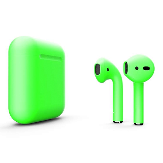 Матові навушники Apple AirPods 2 Kohlrabi Metal - ціна, характеристики, відгуки, розстрочка, фото 1