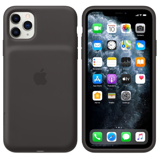 Чохол Apple Smart Battery Case for iPhone 11 Pro Max Black - ціна, характеристики, відгуки, розстрочка, фото 4