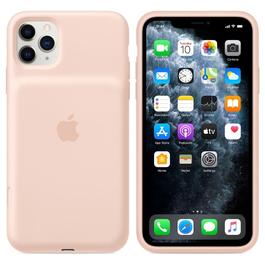 Чехол Apple Smart Battery Case for iPhone 11 Pro Max Pink Sand - цена, характеристики, отзывы, рассрочка, фото 4