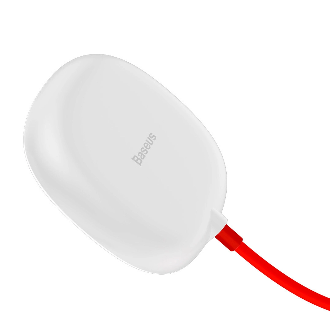 Бездротовий зарядний пристрій Baseus Suction Cup Wireless Charger White* - цена, характеристики, отзывы, рассрочка, фото 1