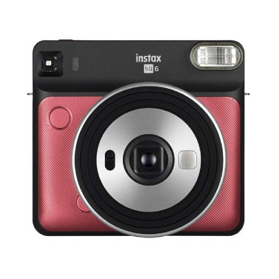 Камера миттєвого друку FUJIFILM Instax Square SQ 6 Ruby Red EX D - ціна, характеристики, відгуки, розстрочка, фото 1