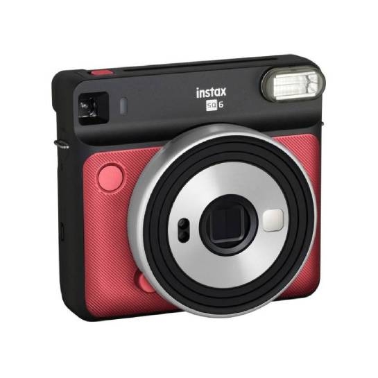 Камера миттєвого друку FUJIFILM Instax Square SQ 6 Ruby Red EX D - ціна, характеристики, відгуки, розстрочка, фото 2