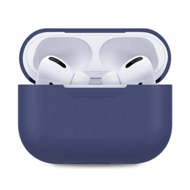 Чехол Silicone Case for AirPods Pro Blue Cobalt - цена, характеристики, отзывы, рассрочка, фото 1