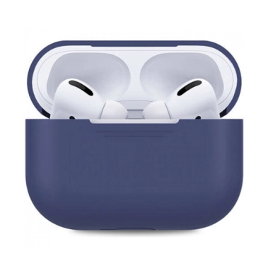 Чехол Silicone Case for AirPods Pro Midnight Blue - цена, характеристики, отзывы, рассрочка, фото 1