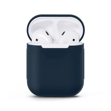 Чехол Silicone Case for AirPods Midnight Blue - цена, характеристики, отзывы, рассрочка, фото 1