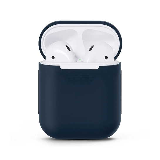 Чохол Silicone Case for AirPods Midnight Blue