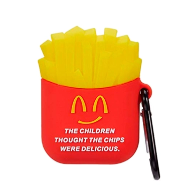 Чехол Cartoon Silicone Case for Apple AirPods French Fries - цена, характеристики, отзывы, рассрочка, фото 1